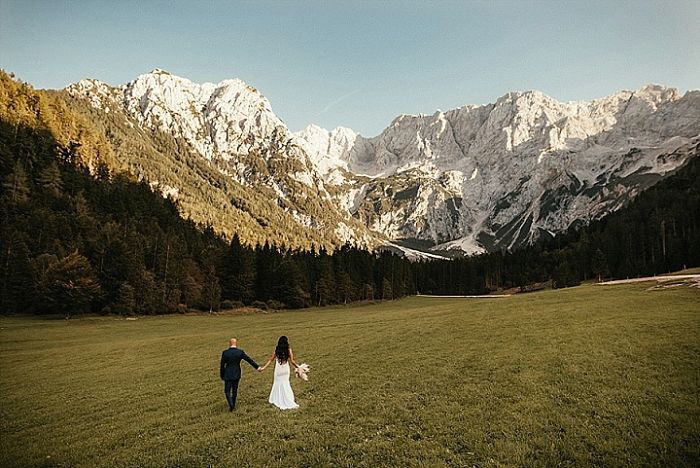 Stephany and George's Wedding Surrounded by Magnificent Mountains in Slovenia - Perfect Venue