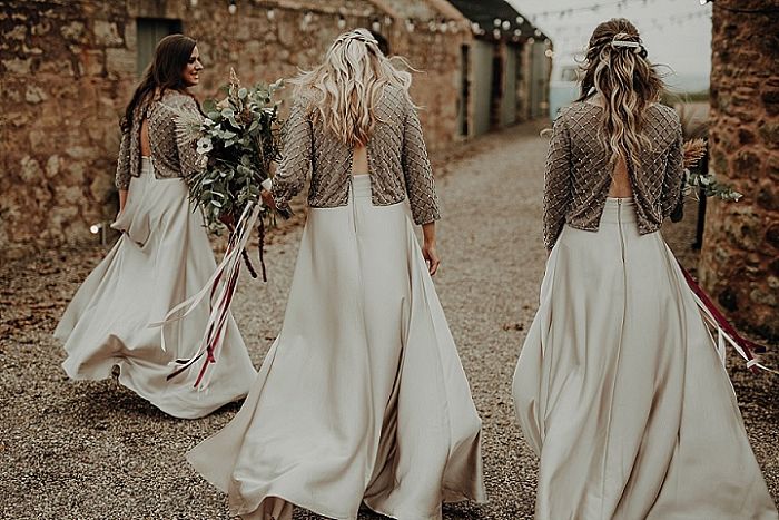 Aimee and Mark’s Authentic Autumnal Wedding in a Renovated Cowshed in Scotland - Perfect Venue