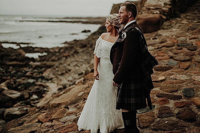 Aimee and Mark’s Authentic Autumnal Wedding in a Renovated Cowshed in Scotland - Perfect Venue