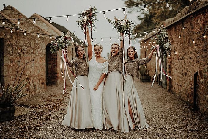 Aimee and Mark’s Authentic Autumnal Wedding in a Renovated Cowshed in Scotland - Perfect Venue