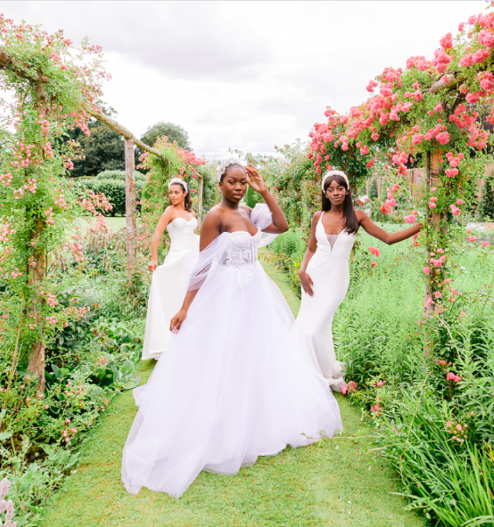 Spring Wedding Shoot In A Historical Walled Garden