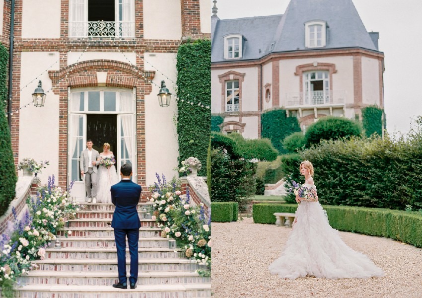 Elegant wedding at a chateau - Perfect Venue