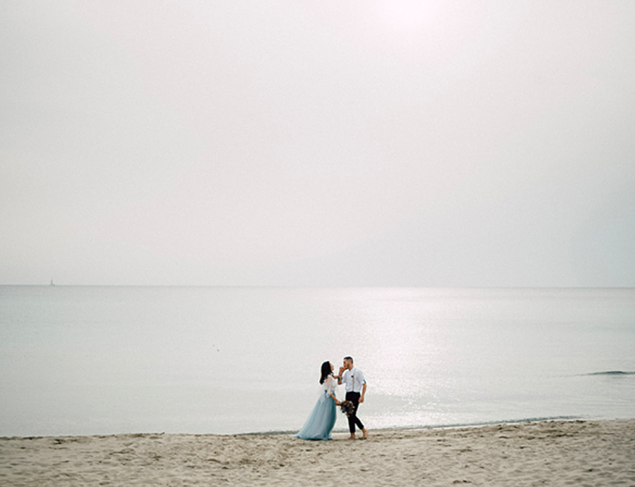 Surprise Proposal at an Ibiza Wedding Photoshoot! - Perfect Venue