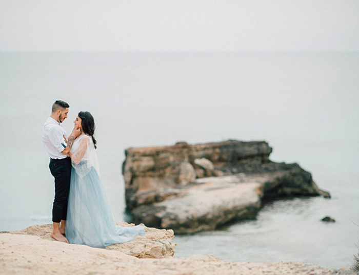 Surprise Proposal at an Ibiza Wedding Photoshoot! - Perfect Venue