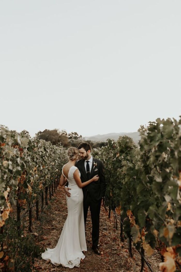 Boda elopement en París en unos viñedos - Pinterest