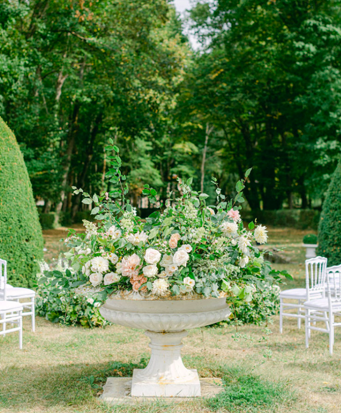 Margaux and Charles' Botanical Wedding in a French Countryside Estate - Perfect Venue