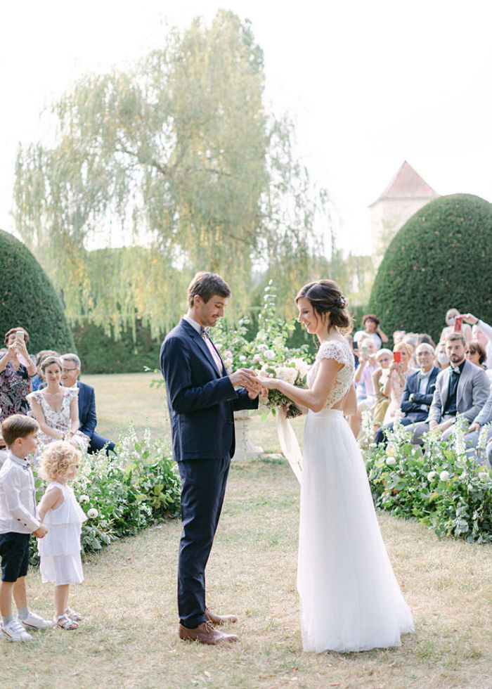 Margaux and Charles' Botanical Wedding in a French Countryside Estate - Perfect Venue