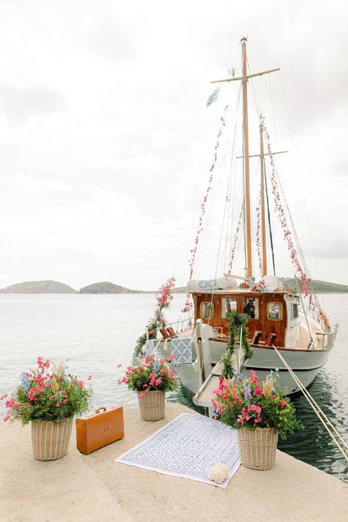 Stephanie and Sergio’s Intimate Wedding on a Yacht in Greece - Perfect Venue