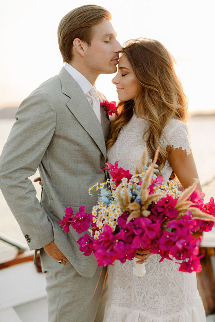 Stephanie and Sergio’s Intimate Wedding on a Yacht in Greece - Perfect Venue