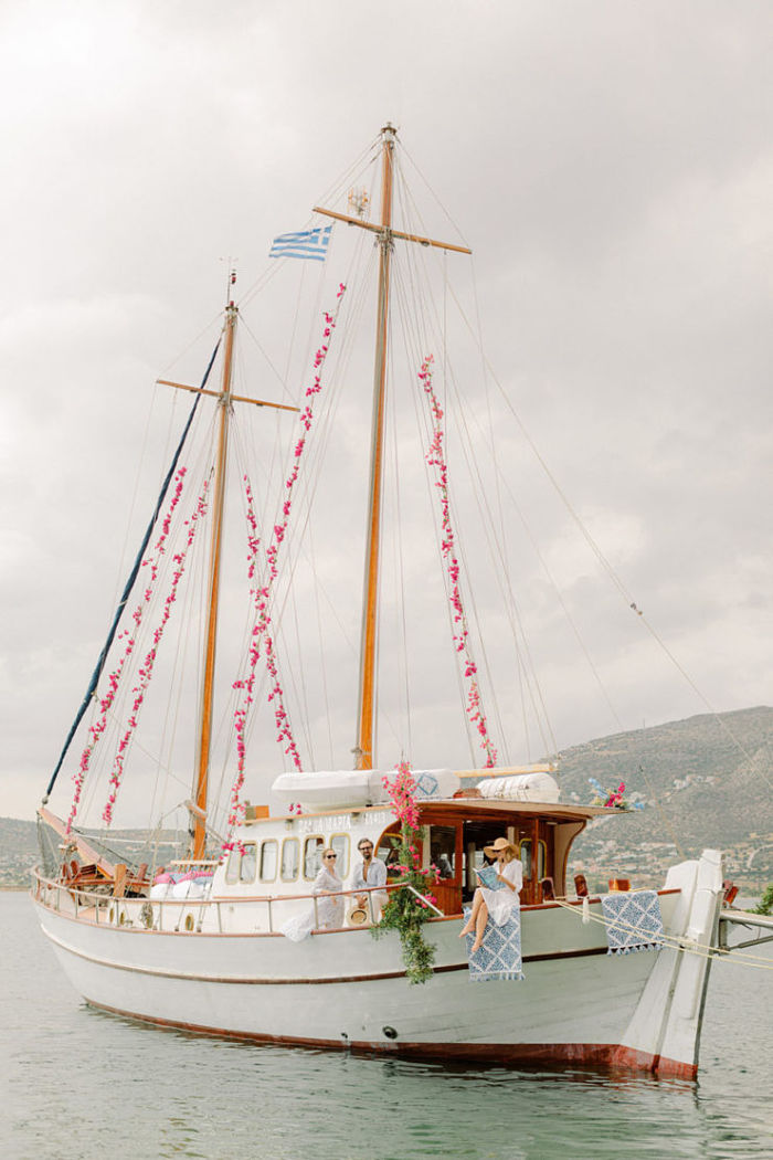Stephanie and Sergio’s Intimate Wedding on a Yacht in Greece - Perfect Venue
