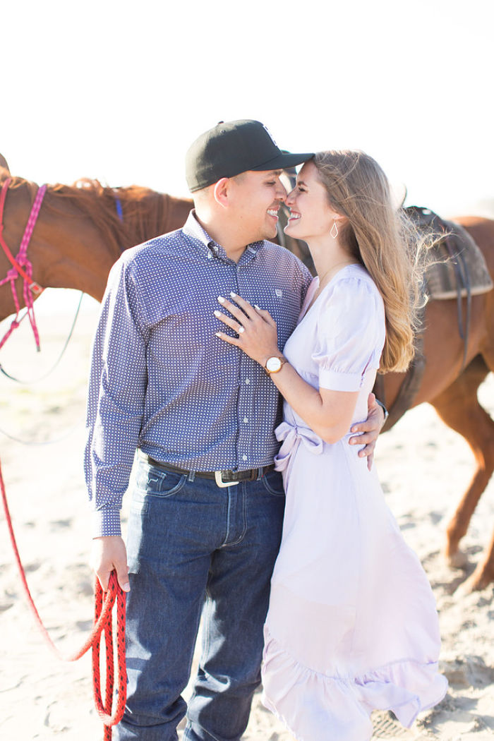 Horse Riding on the Beach at Dusk: A Romantic Proposal in California - Perfect Venue