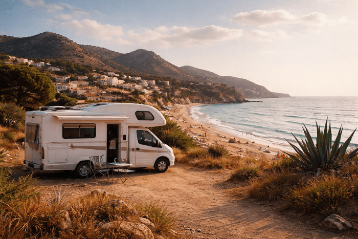 Caravan honeymoon | Photo via Perfect Venue Caravan honeymoon | Photo via Perfect Venue