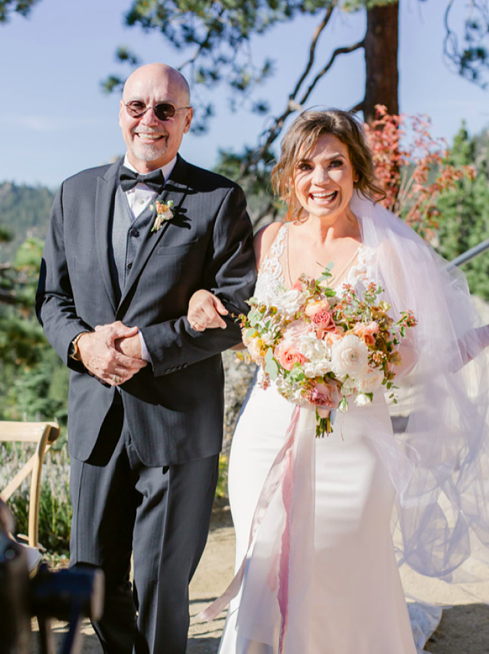 Lauren and Craig's Intimate Mountain Top Wedding at Lake Tahoe, Nevada - Perfect Venue