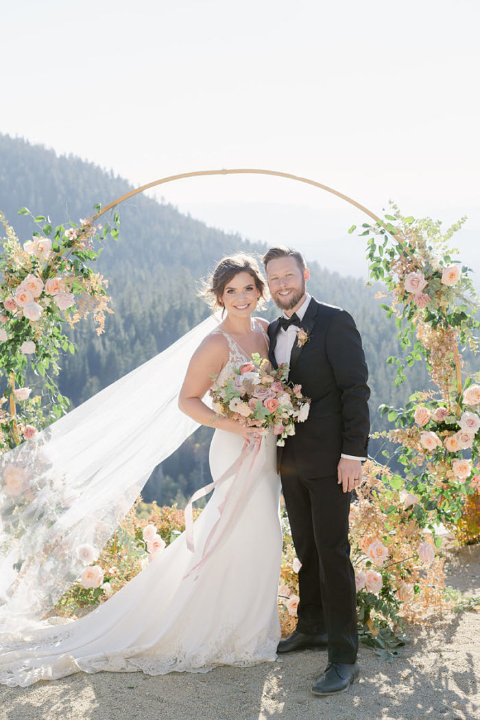 Lauren and Craig's Intimate Mountain Top Wedding at Lake Tahoe, Nevada - Perfect Venue