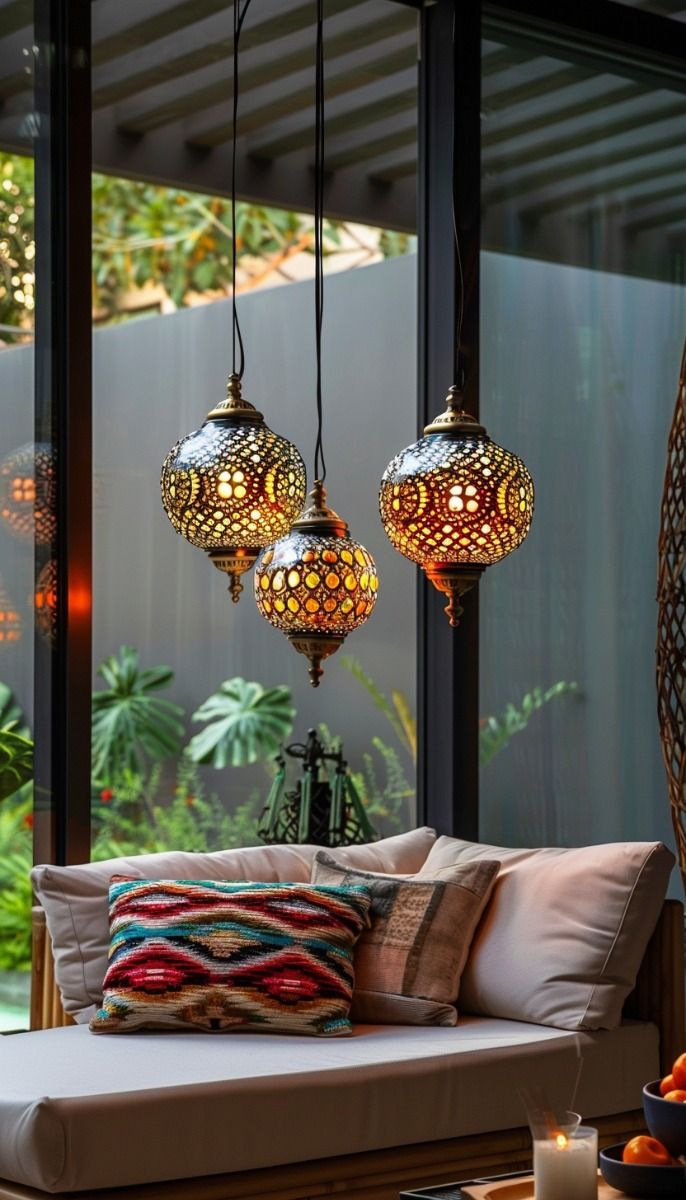 Lampes marocaines comme cadeau de mariage / Photo via Pinterest