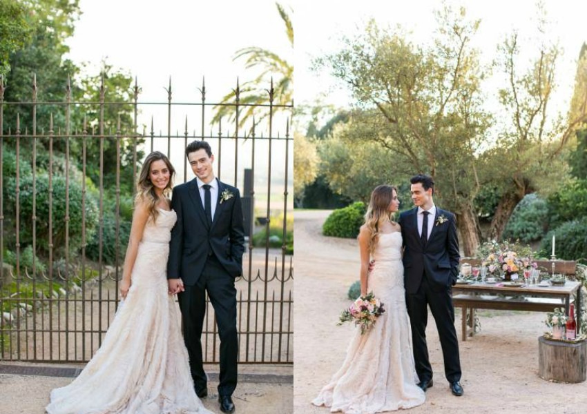Rustic mediterranean wedding